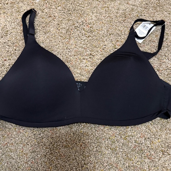 NWT SOMA VANISHING 360 Perfect Coverage Wireless Bra Black size 34A - Picture 2 of 6